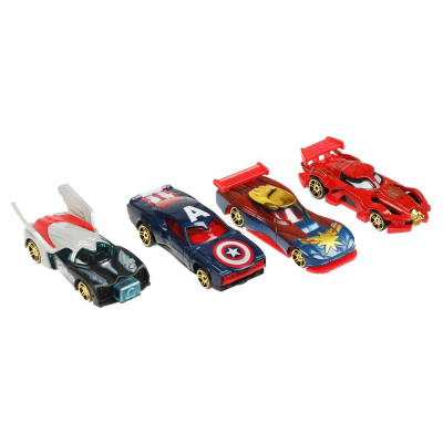 Набор металлических машинок Road Racing Супергерои Технопарк RR-SET-0101-R 01